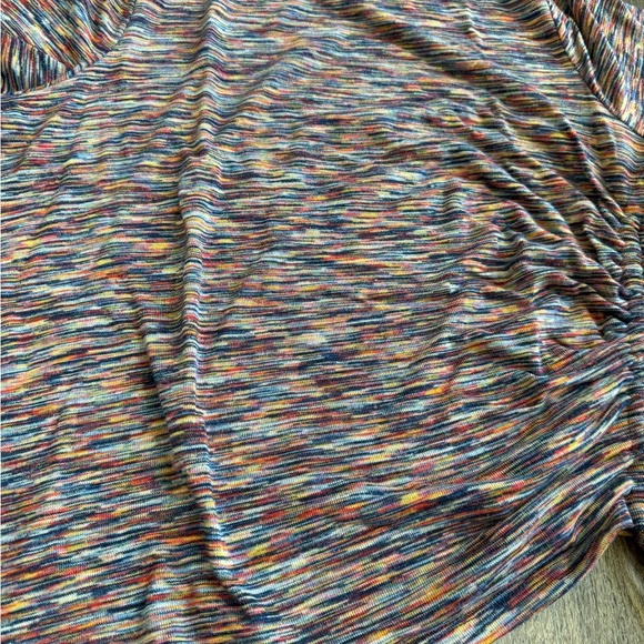 Liverpool top. Women’s size 2X. Colorful stripes with cute hem detail. - Picture 4 of 6